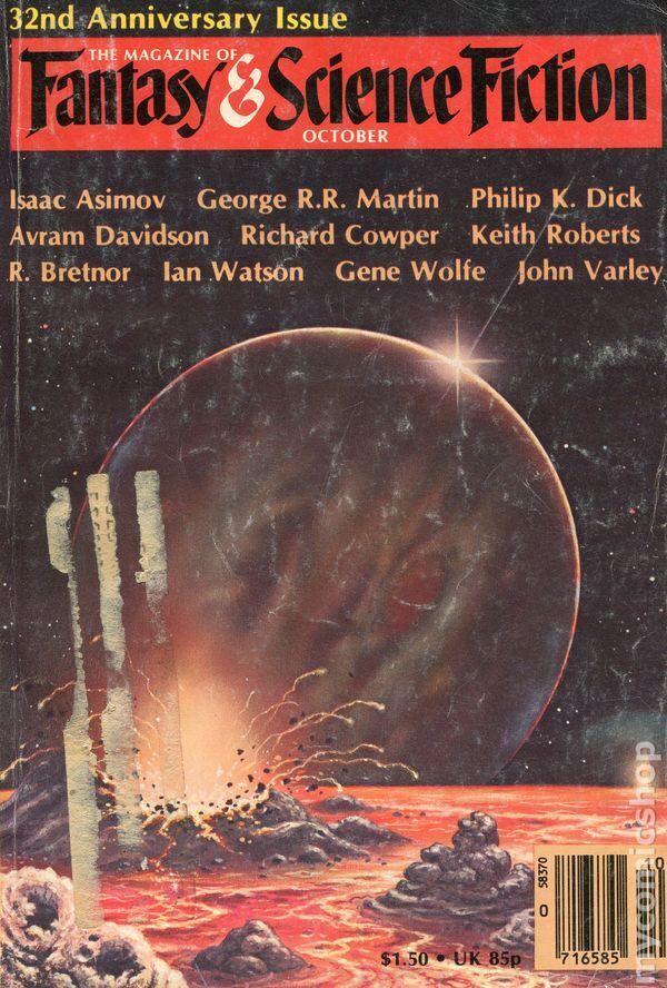 Magazine of Fantasy and Science Fiction Vol. 61 #4 VG 1981 Stock Image Low Grade