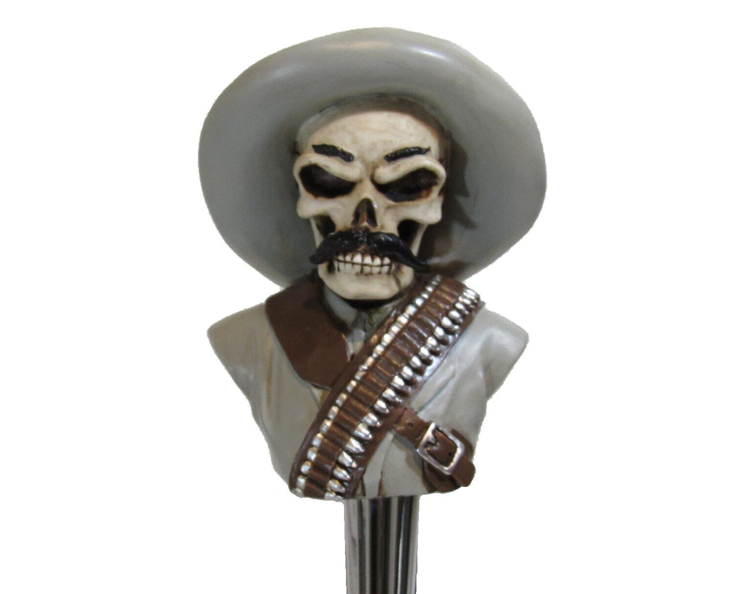 Pancho Villa Beer Tap Handle Home Bar Kegerator Zombie Skull by Unique Beer Taps