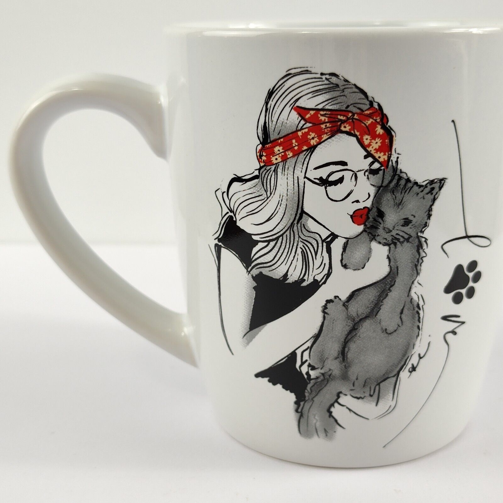 Cat Lovers Coffee Mug Tea Cup - Alison Petrie Design Certified International