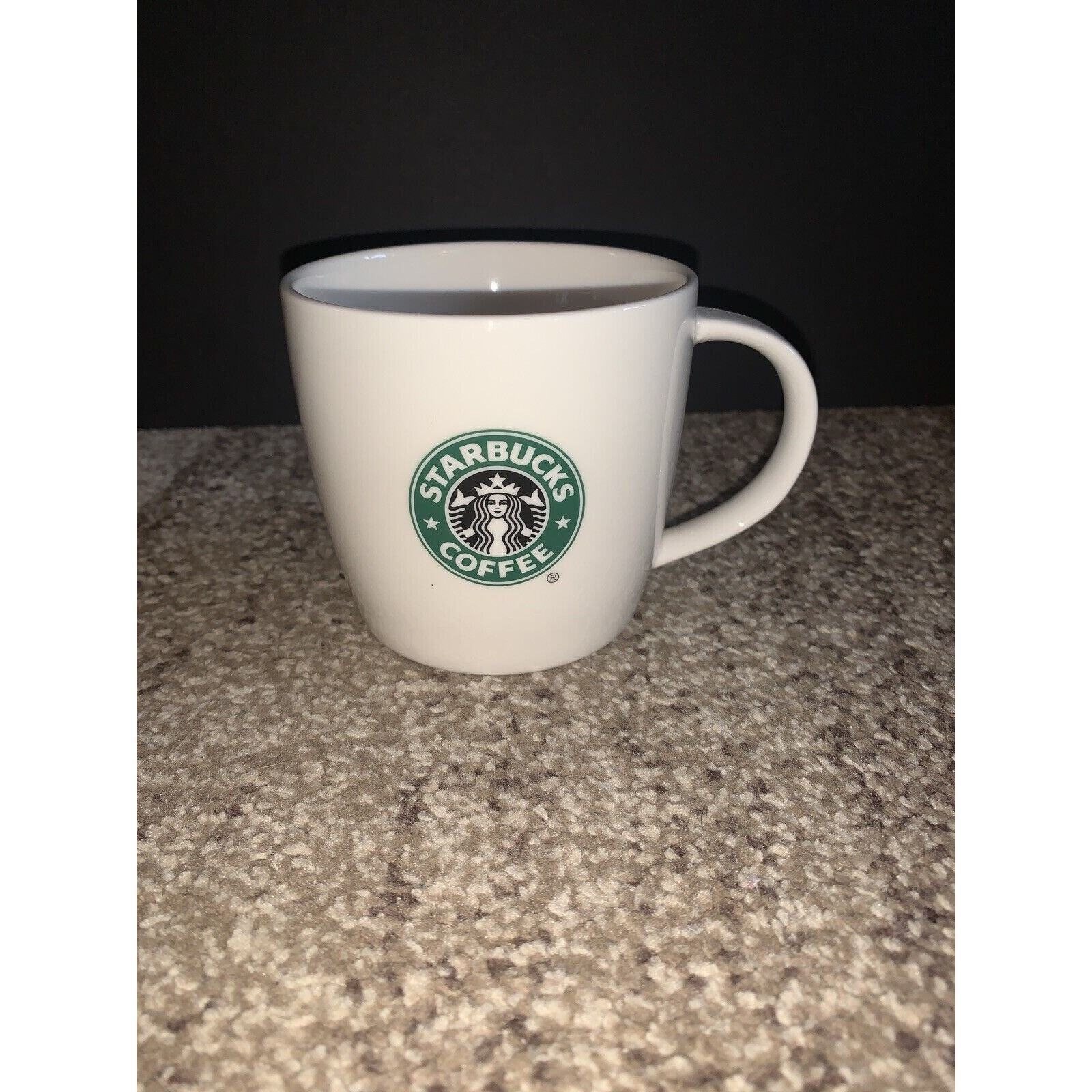 Starbucks Logo 12oz New Bone China White Coffee Tea Mug Cup 2008