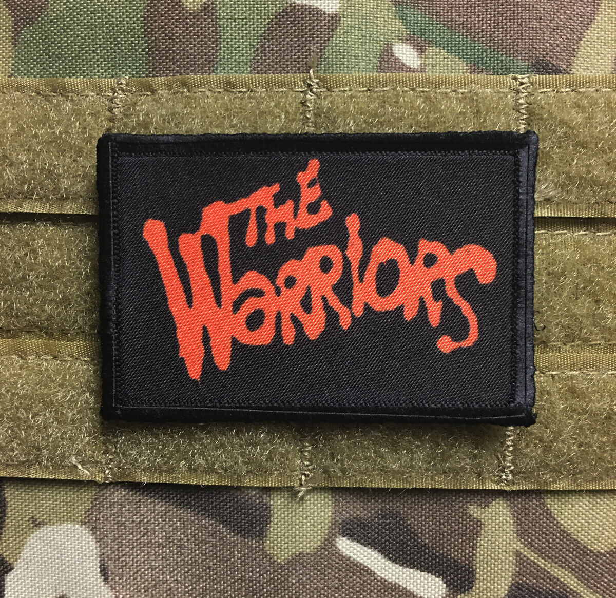 The Warriors Movie Morale Patch Funny Tactical Military USA flag Hook Badge