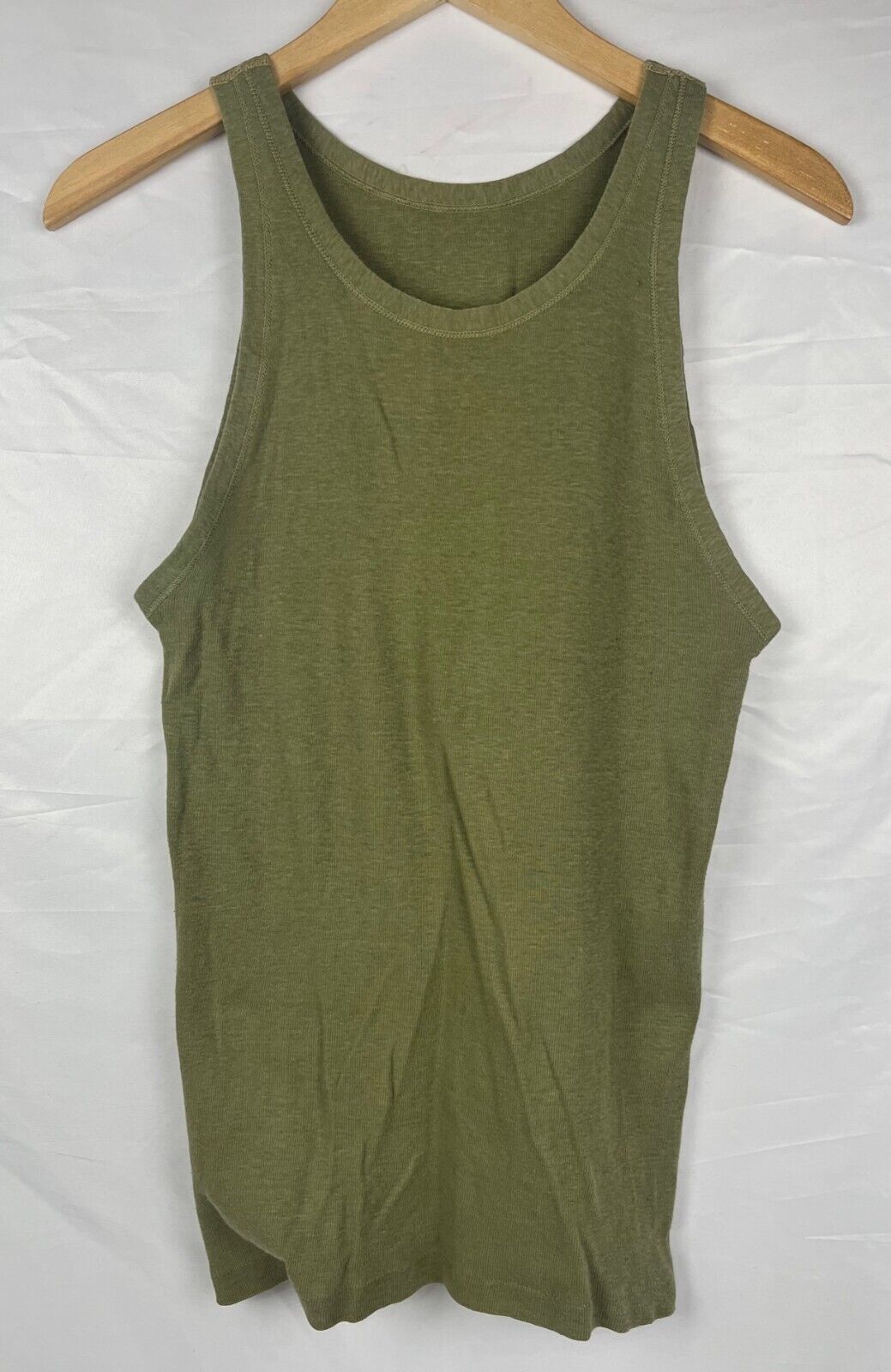 Vintage WWII OD Green Military Tank 