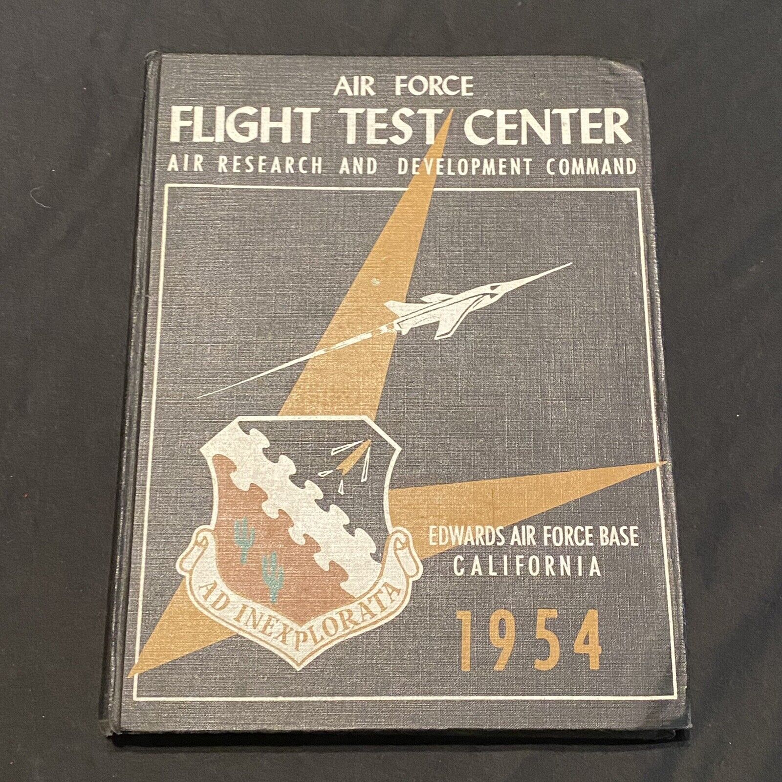 1954 Air Force Flight Test Center Edwards Yearbook Rare