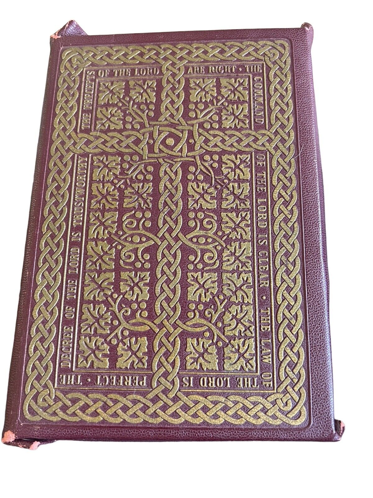 The Holy Bible Holy Trinity Edition Catholic Bible Copyright 1951 Catholic Press