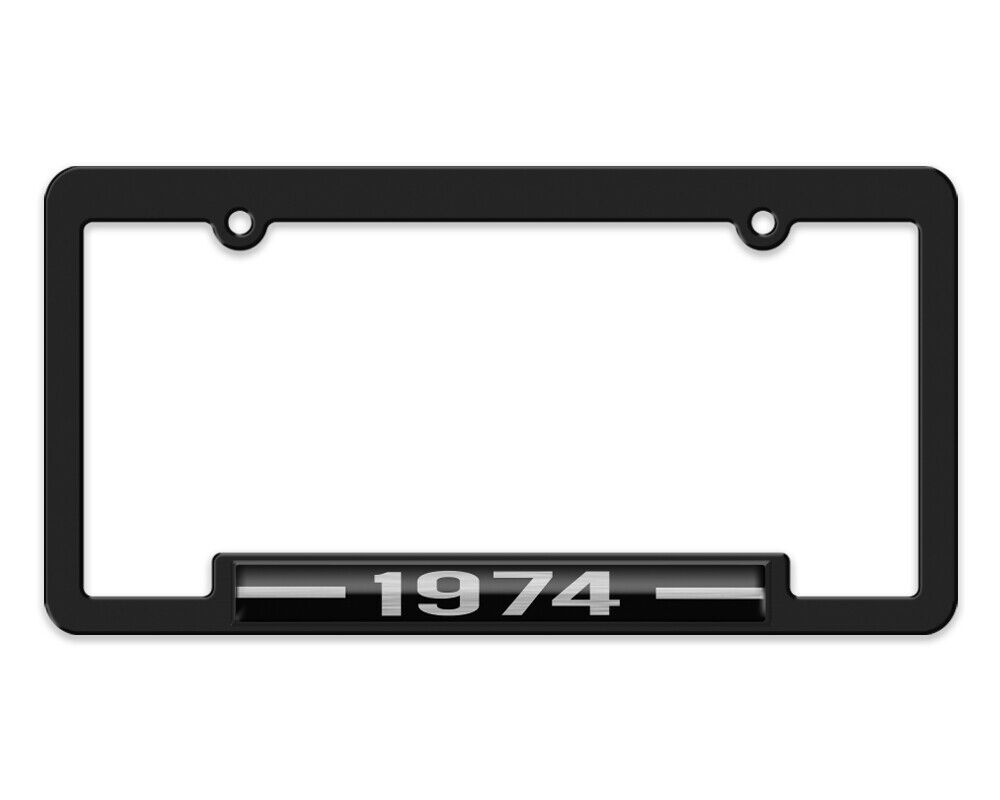 1974 Classic Car & Truck License Plate Frame. Antique Automobile year models. 