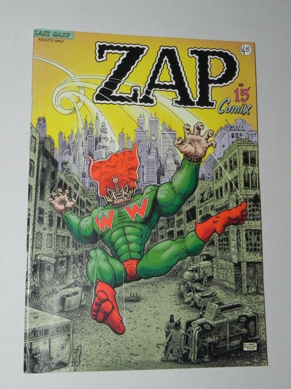 ZAP COMIX #15  R Crumb G Shelton Moscoso 1st Print 2004 Underground Comics NM