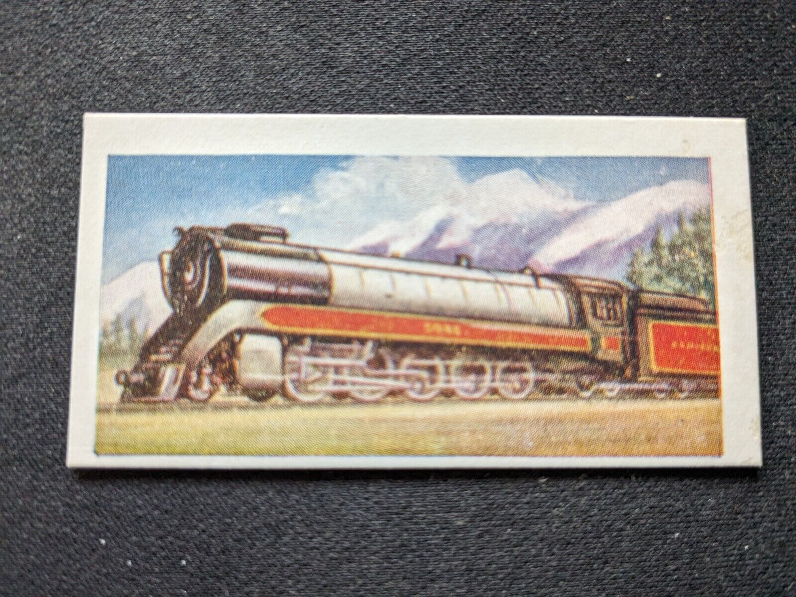1956 Miranda 150 Years of Locomotives Card # 49 C.P.R.\'s \