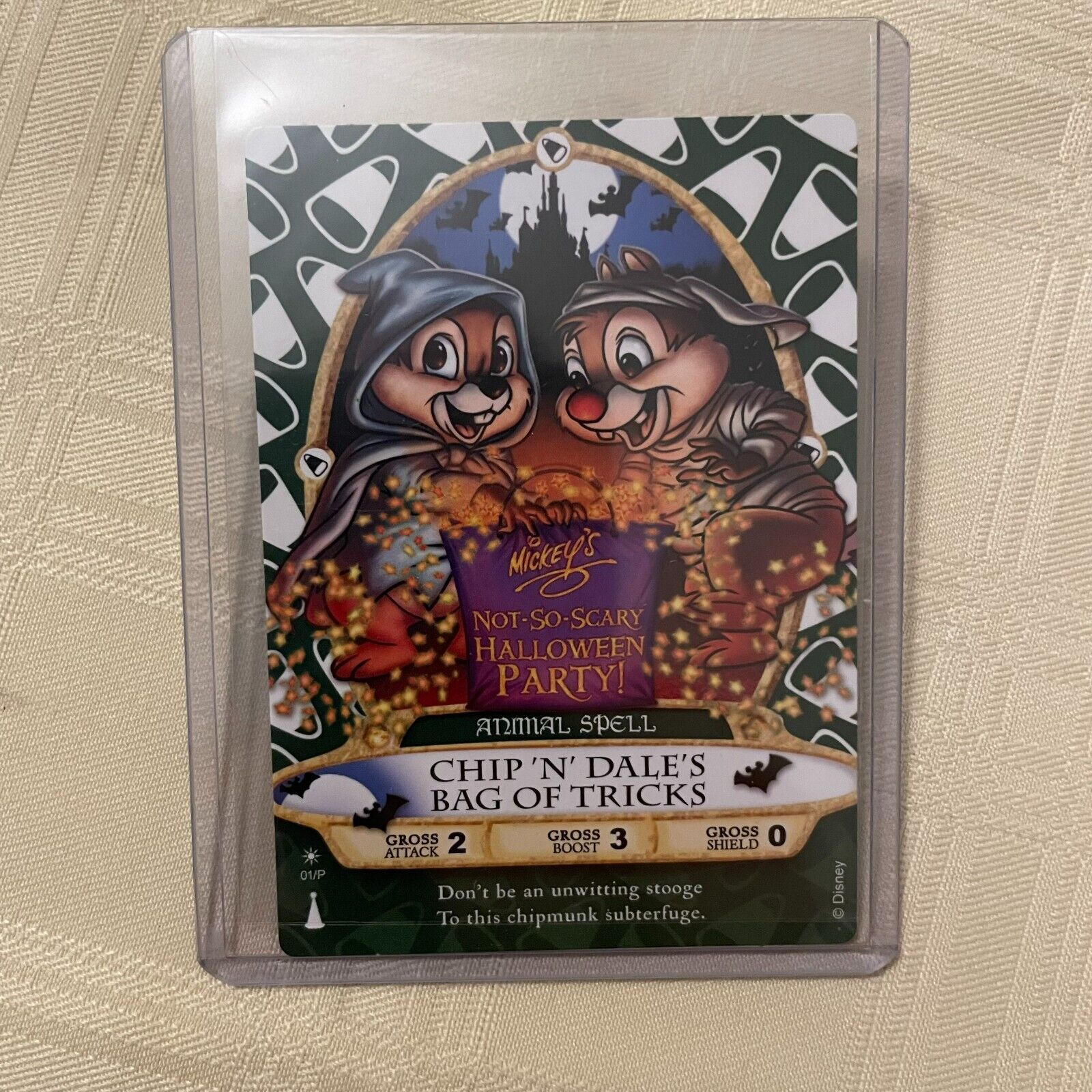 Disney Sorcerers of the Magic Kingdom p01 Chip & Dale SOTMK card MVMCP 2012