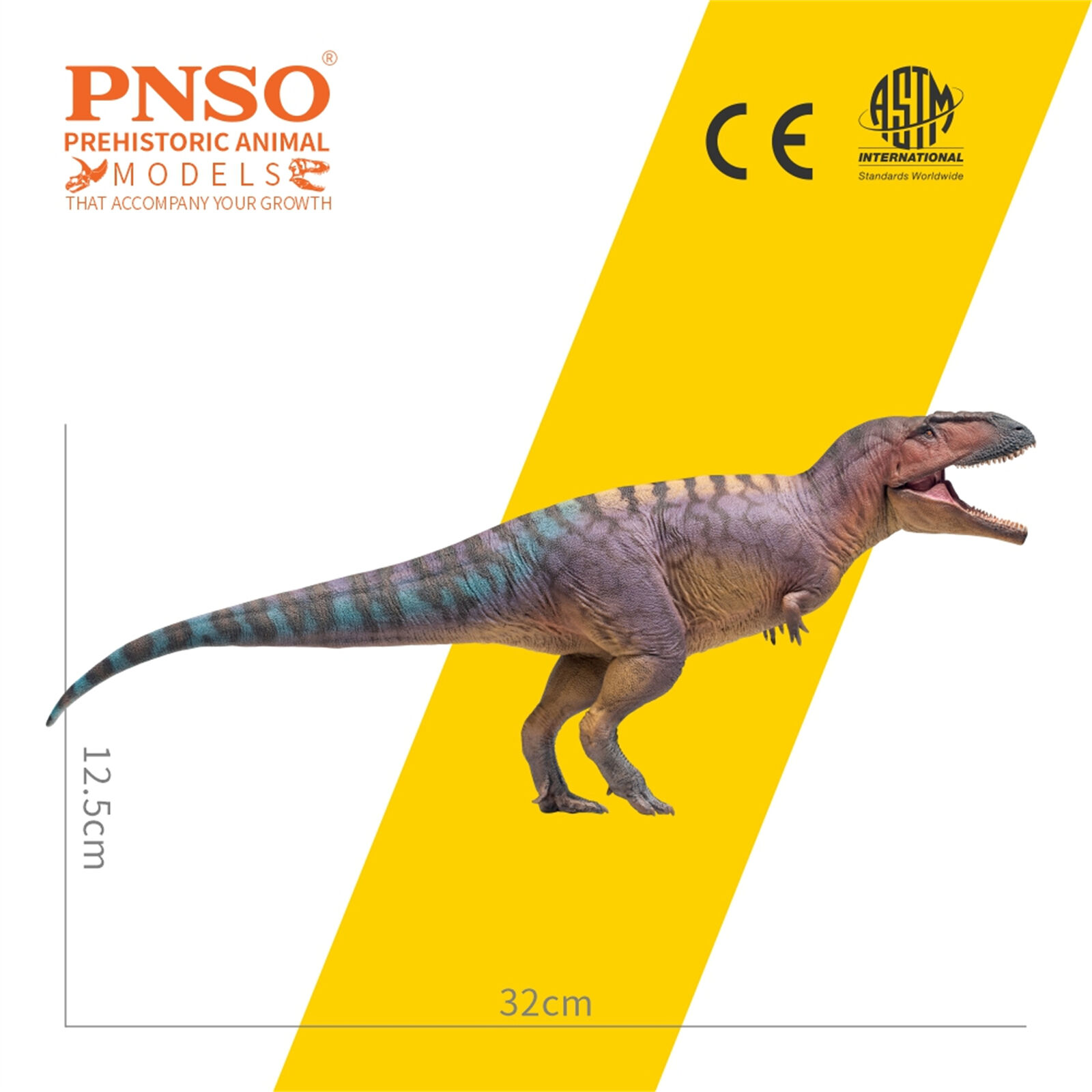 PNSO 83 Tyrannotitan Mateo Model Allosaurus Dinosaur Prehistoric Animal GK Decor
