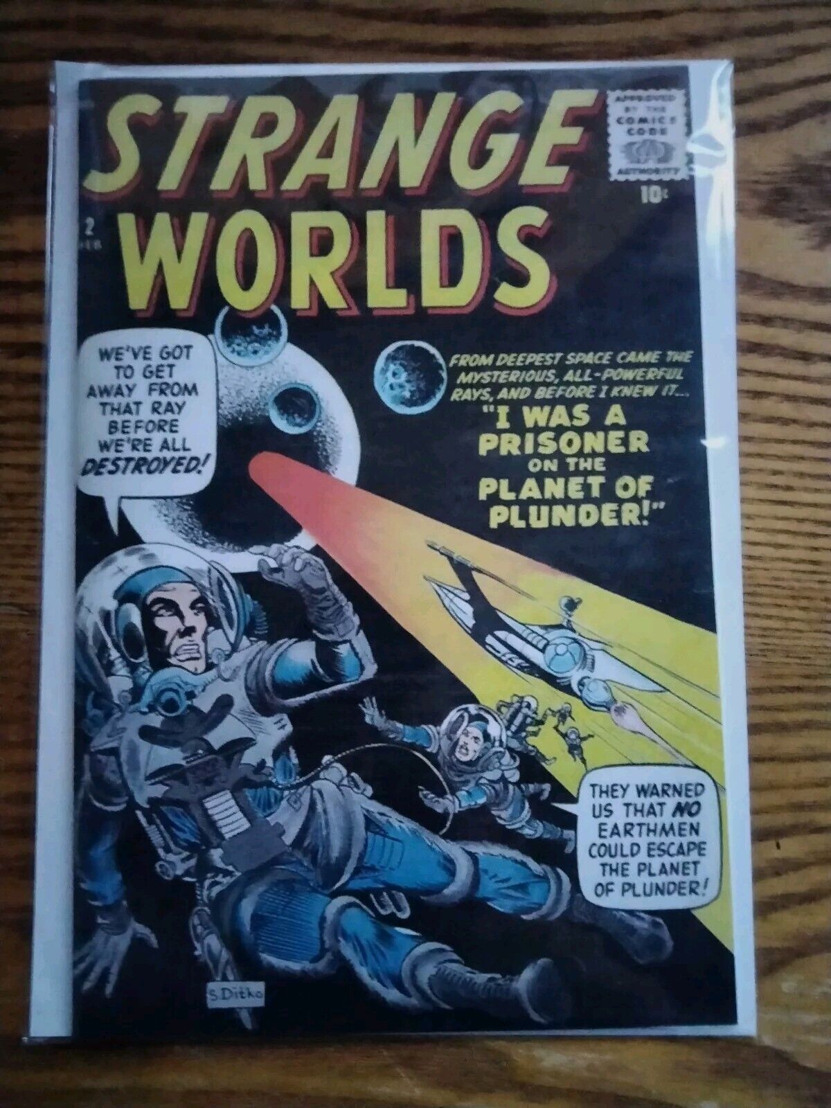 Strange Worlds 2 1958 Facsimile/Rp  The Planet Of Plunder