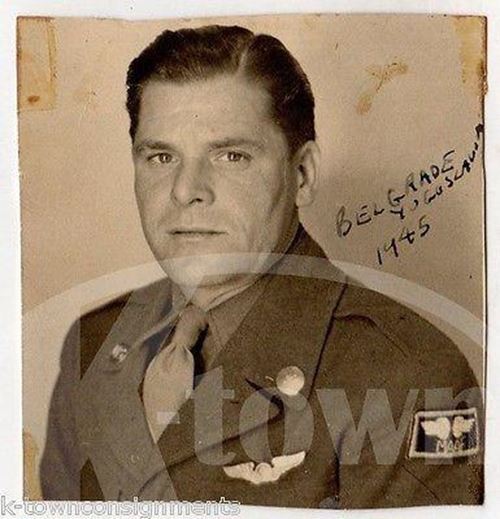 MAAF Athiest WWII Pilot Uniform Patch Vintage WWII Belgrade Yugoslavia Photo
