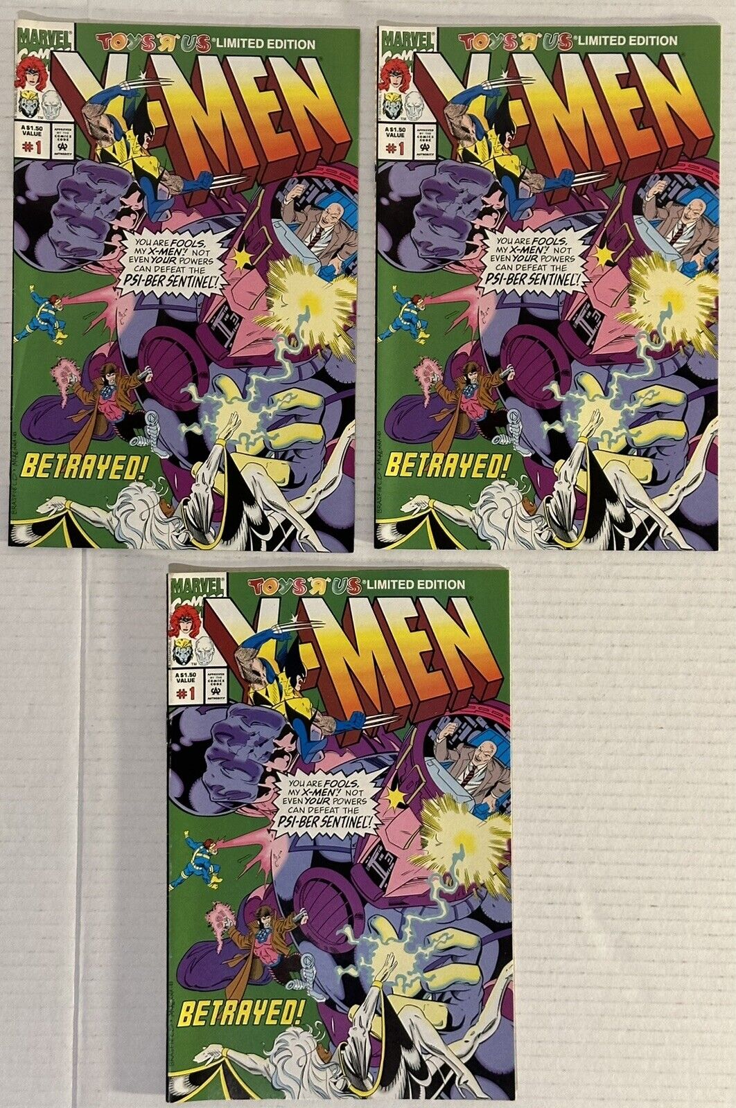 1993 Marvel Comics Toys R Us Limited Edition X-Men #1