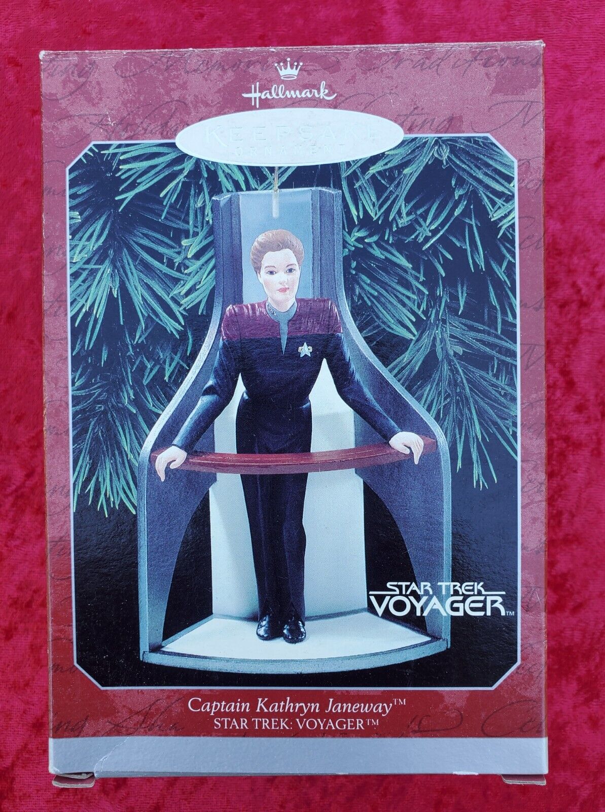 1998 Star Trek Captain Kathryn Janeway Ornament #1397