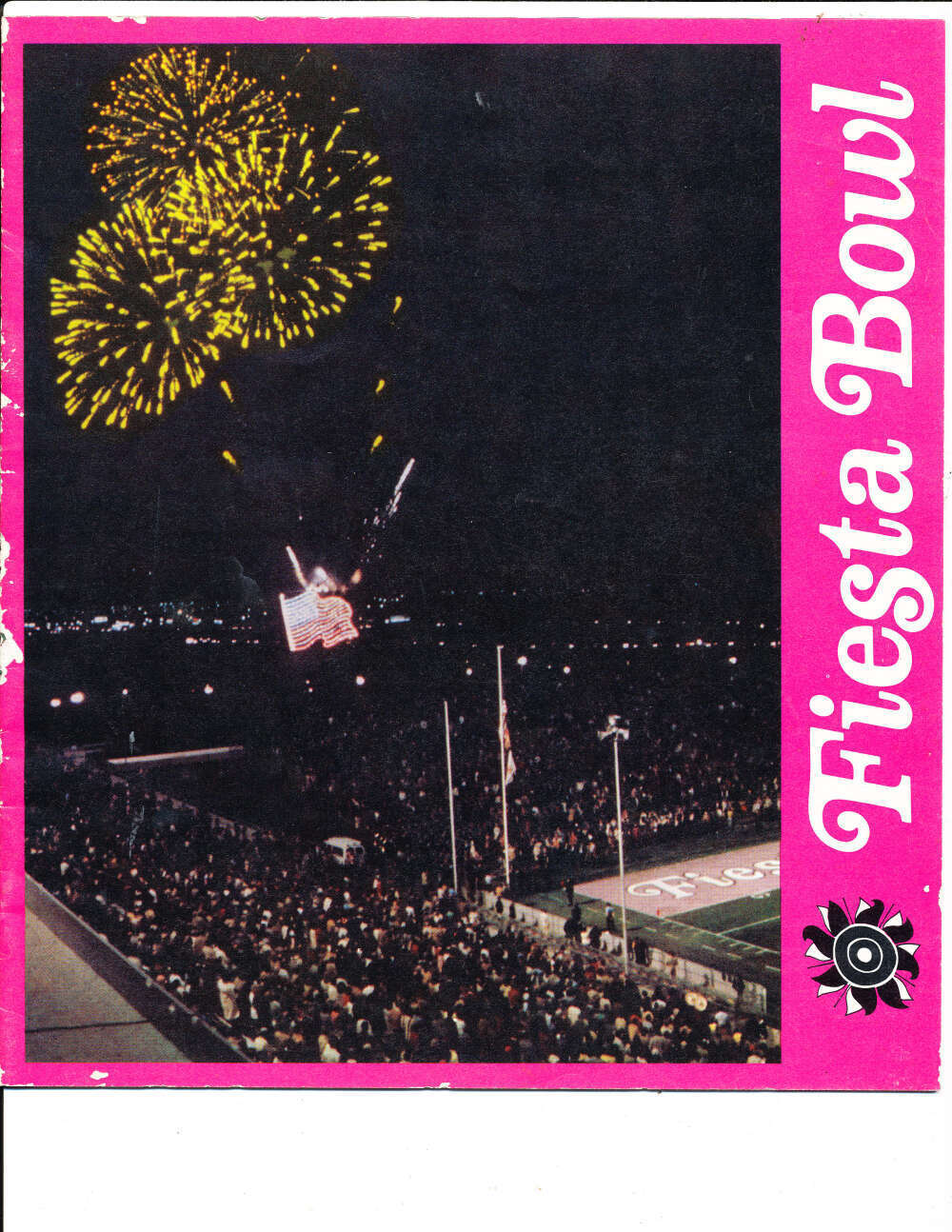 1974 Fiesta Bowl guide promotion 