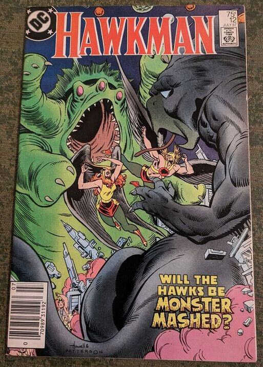 Hawkman #12 - original 1st printing - comic book - 1987