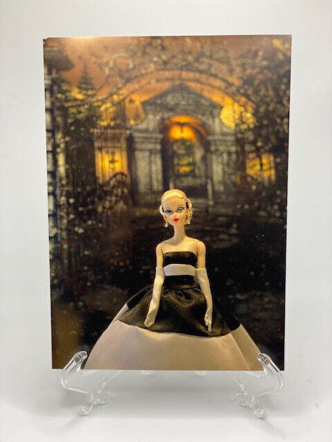 Brand New Halloween Barbie at a Haunted Mansion  Postcard/Art Print
