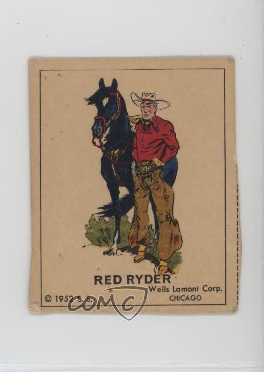 1952 Wells Lamont Red Ryder Gloves Red Ryder 10ou
