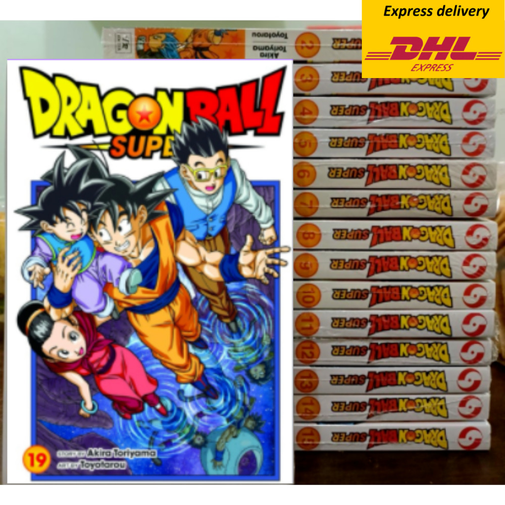 New Dragon Ball Super Set Volume 1-19 Manga Comic Book English Version -Fast DHL