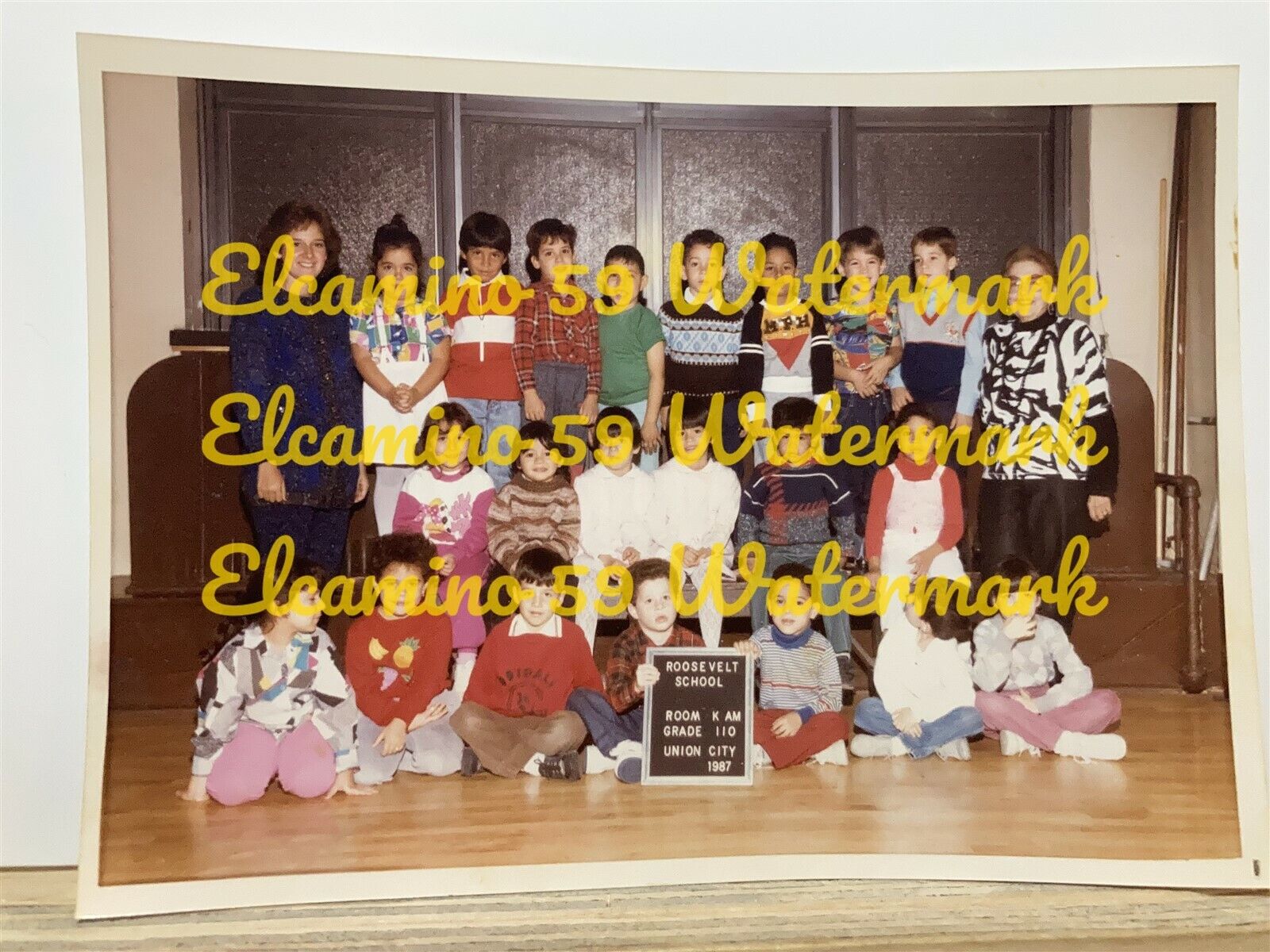 1987 Roosevelt Elementary Photo Emerson Union Hill High School City NJ 1999 2000