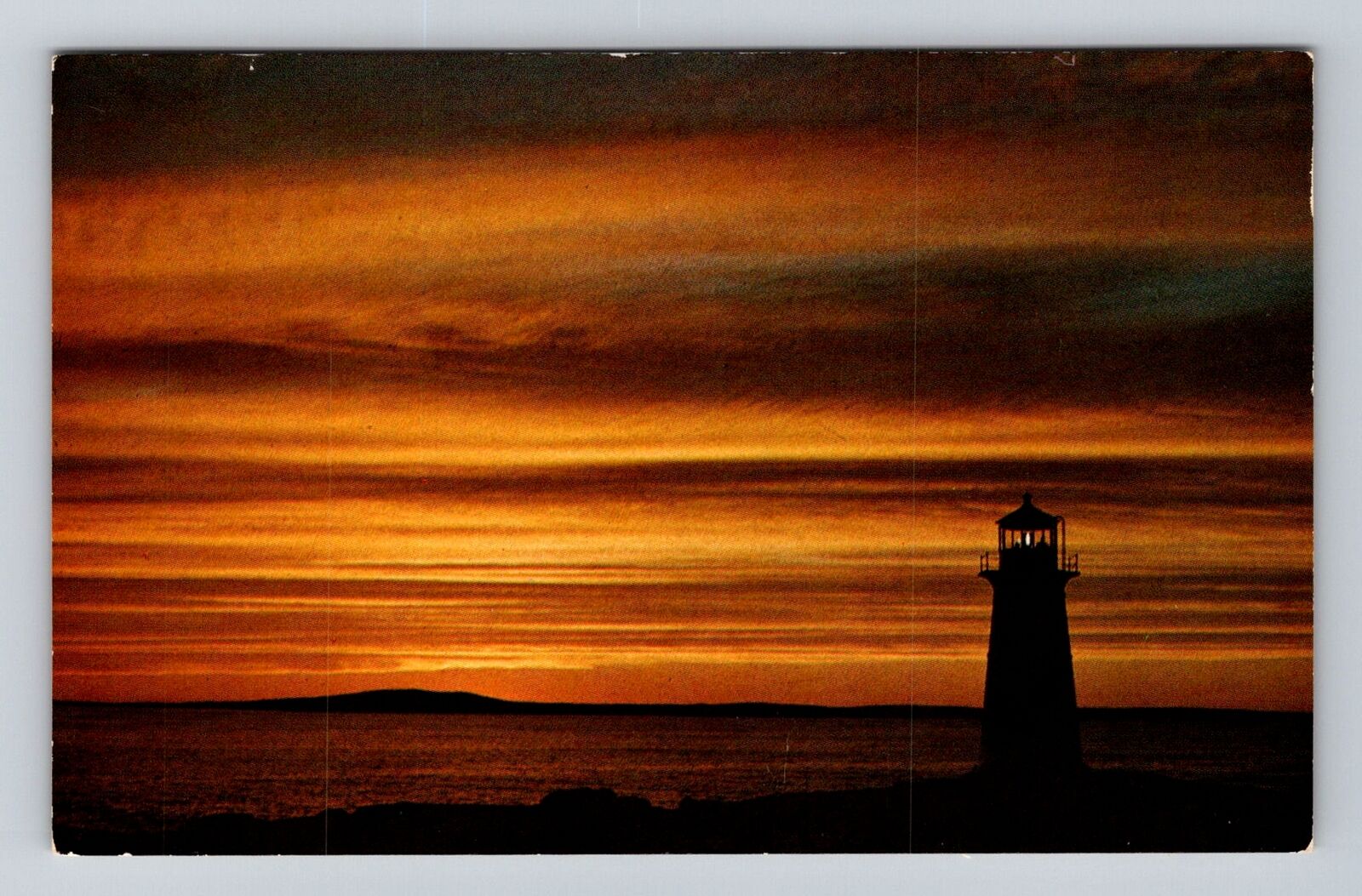 Peggy\'s Cove Nova Scotia-Canada, Peggy\'s Cove Light House, Vintage Postcard