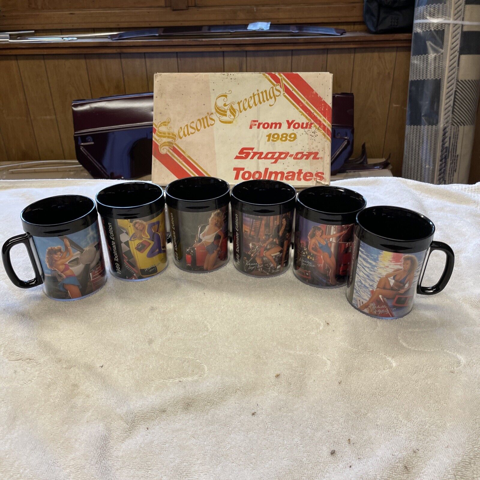 Snap On Toolmates 1989 Cup Set