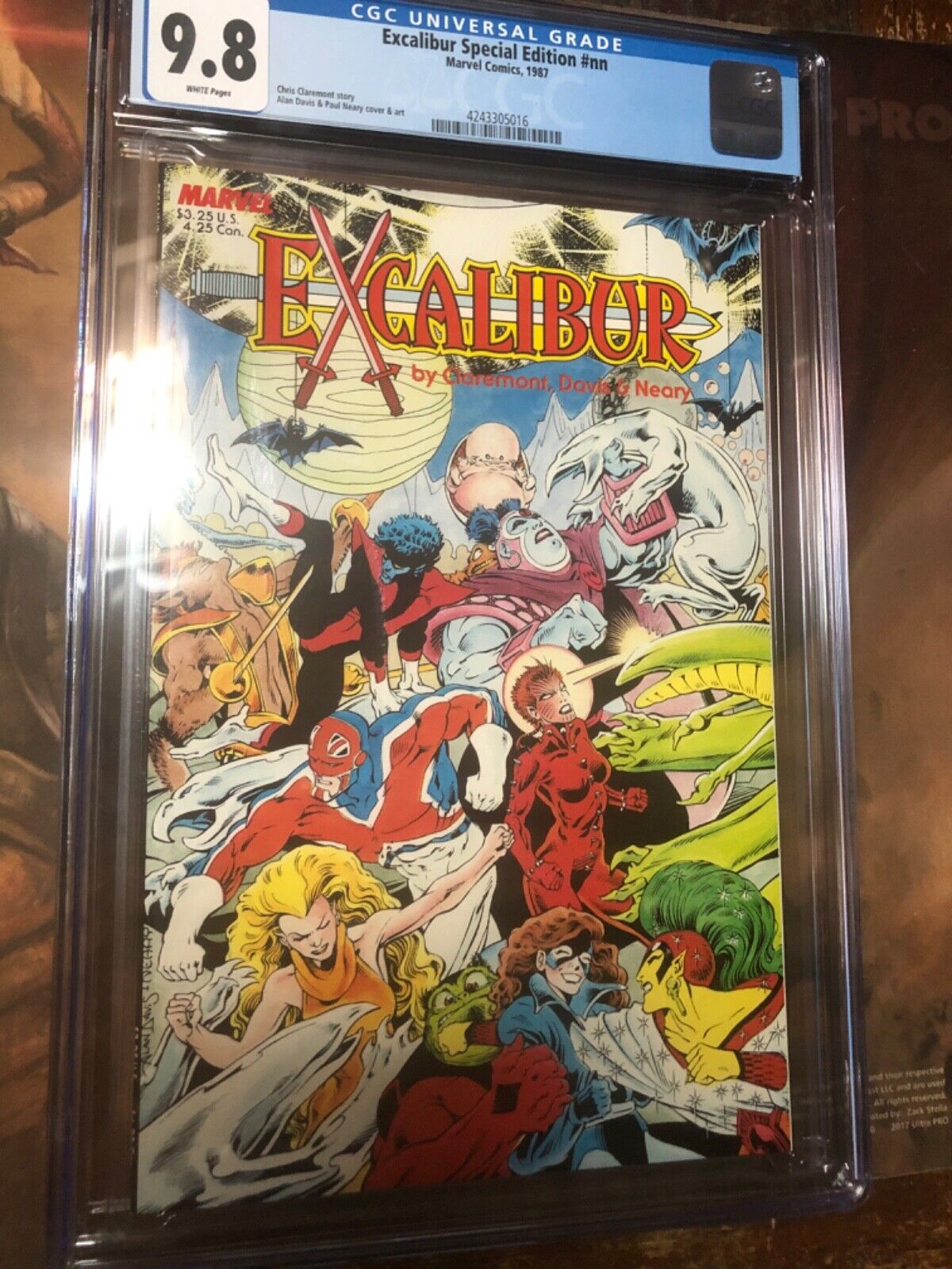 Excalibur Special Edition CGC 9.8 1st Appearance of Excalibur (1st Print)