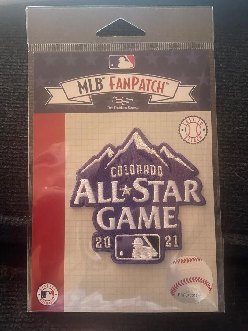 BRAND NEW SEALED Colorado Rockies All Star Game MLB Fanpatch Patch 2021