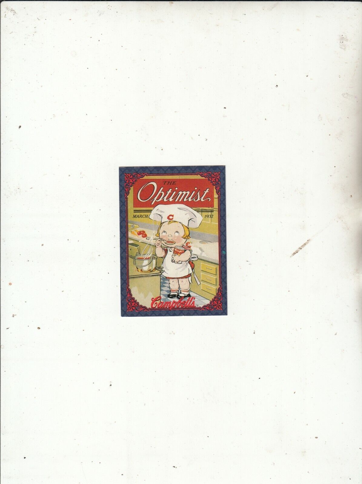Rare-Campbell\'s-1995 Campbell Soup Company Trading Cards-[No 3]-L6135-Card