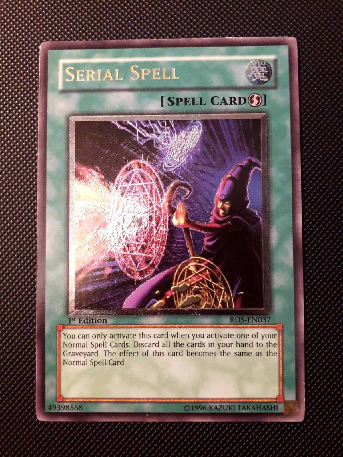 Yu-Gi-Oh Serial Spell, RDS-EN037, Ultimate Rare, 1. Edition, English, EX
