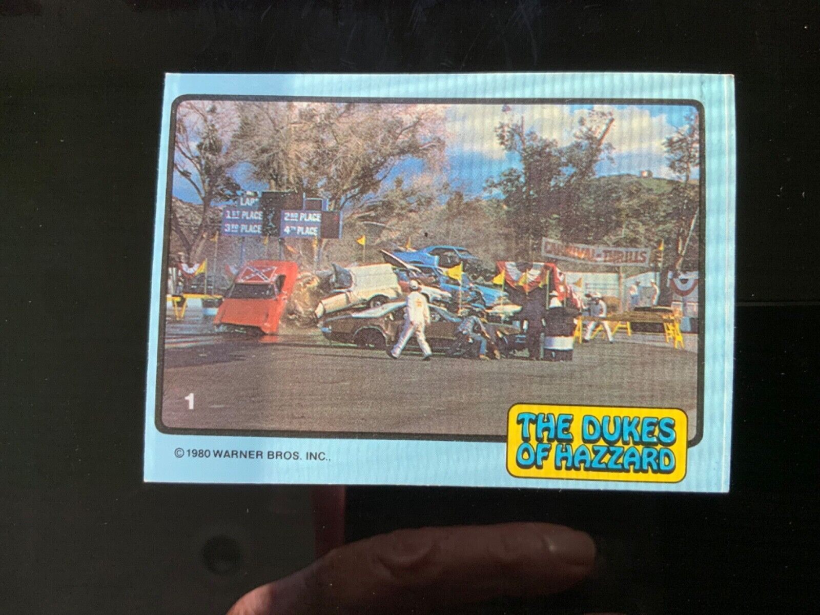 1980 THE DUKES OF HAZZARD Blue Cards Pick From List of 47 Different $1 - $5 Each