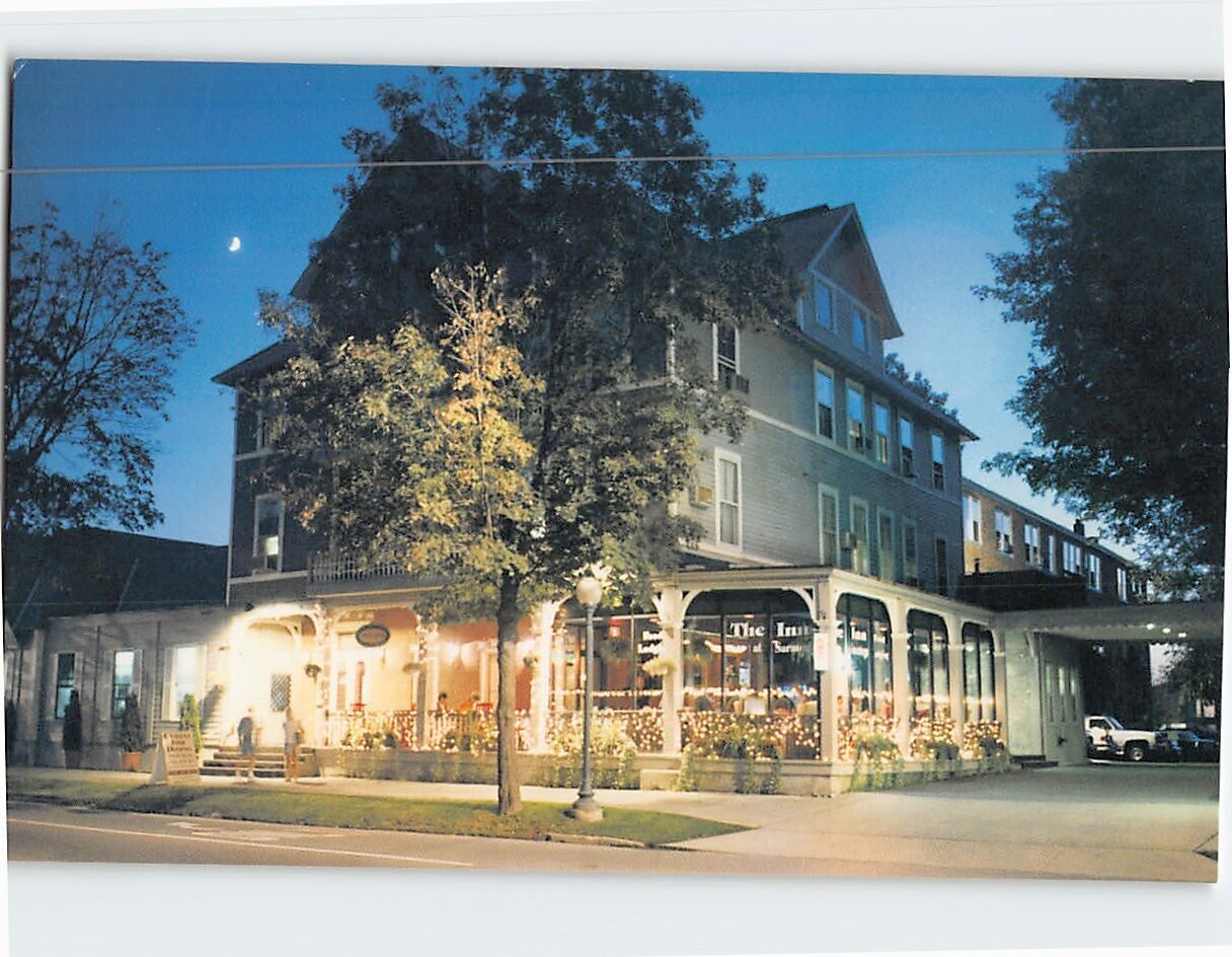 Postcard The Inn at Saratoga New York USA