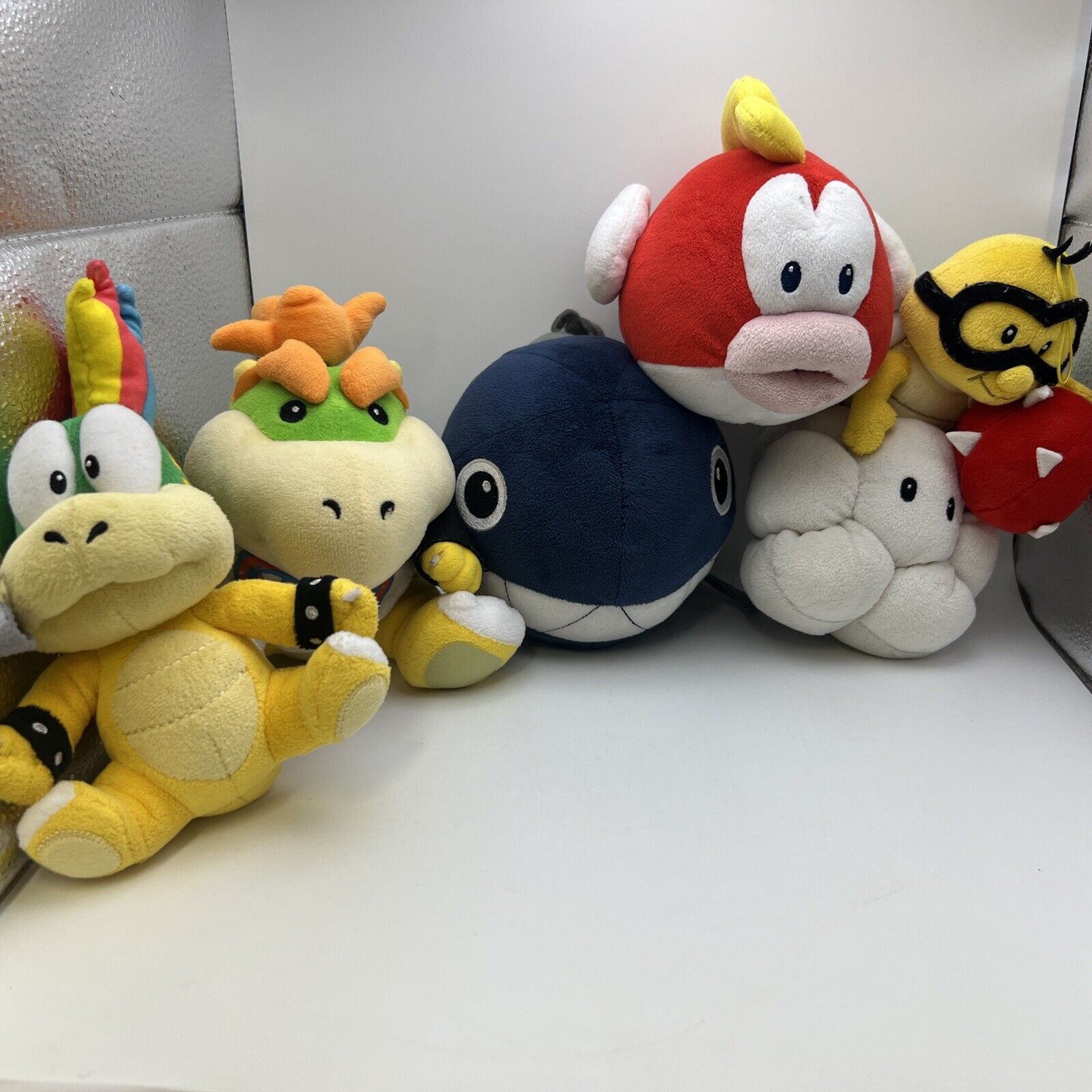 Sanei Boeki Super Mario Plush Toy 5 Items Set