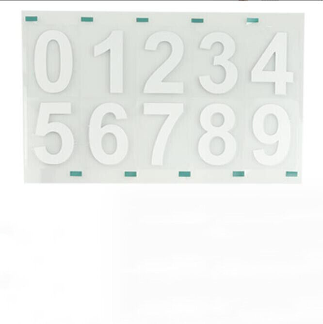 2024 NEW License Plate Number Reflective Invisible Digital Sticker