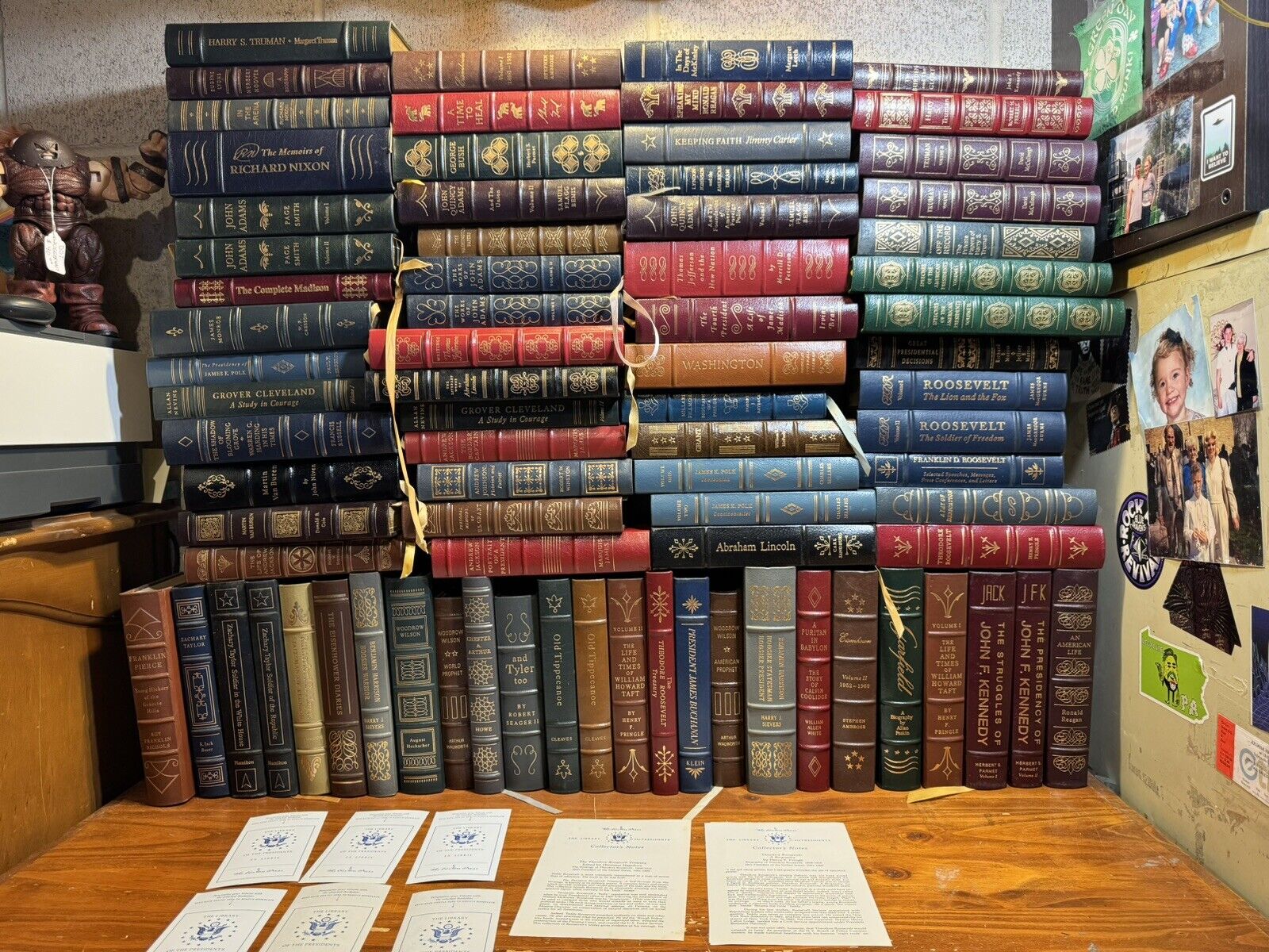 Easton Press Book Lot (79) Presidents Washington Jefferson Adams Monroe Madison