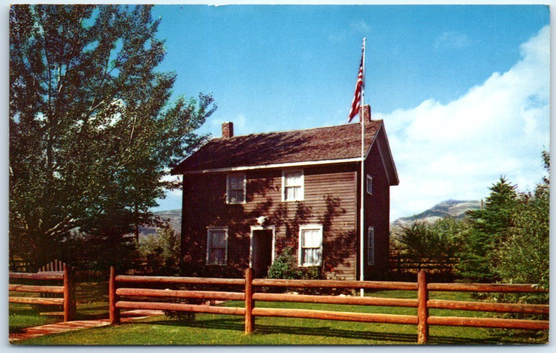 Postcard - Buffalo Bill\'s Boyhood Home, Buffalo Bill Museum - Cody, Wyoming