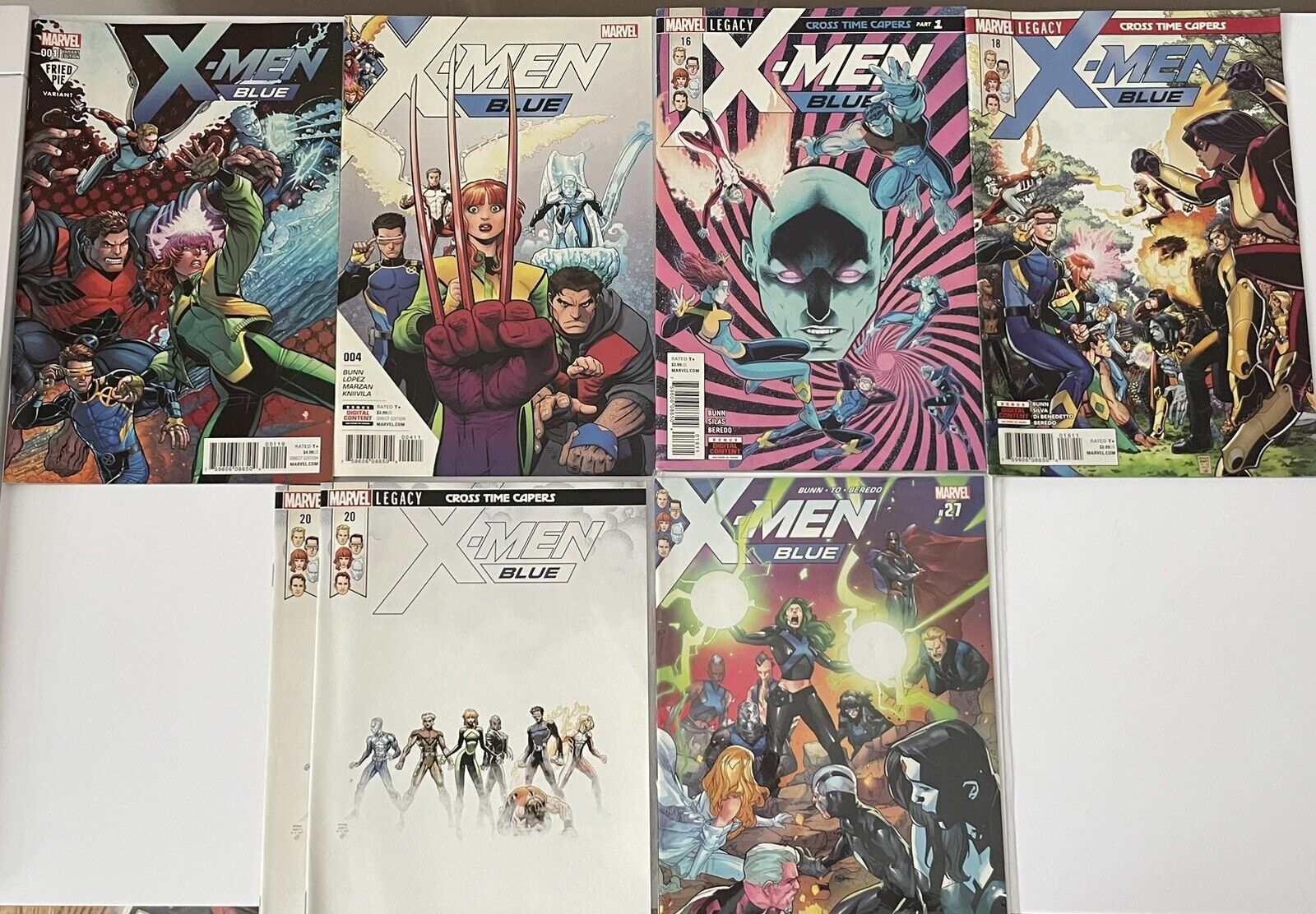 X-Men Blue Marvel Comics Bundle