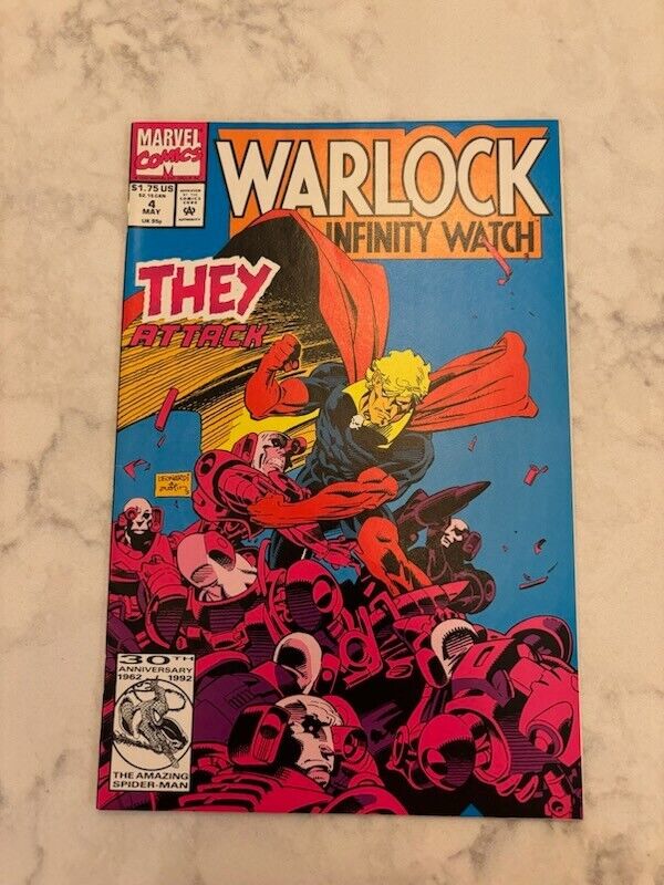Vintage Warlock and the Infinity Watch Comic No.4 May 1992