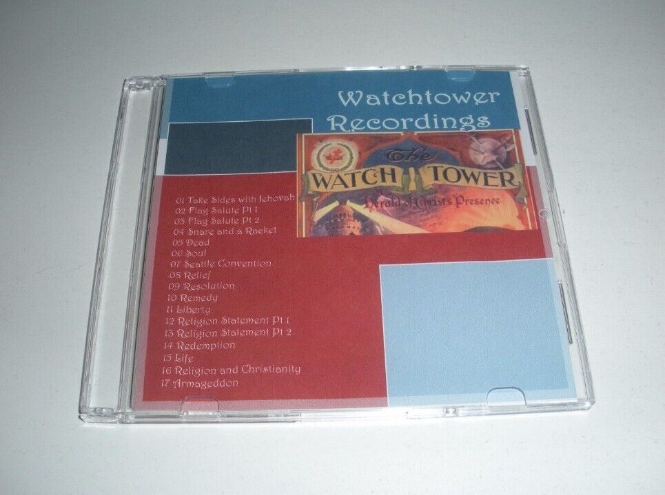 Watchtower Original Recordings Judge Rutherford, Suiter, on CD Jehovah IBSA