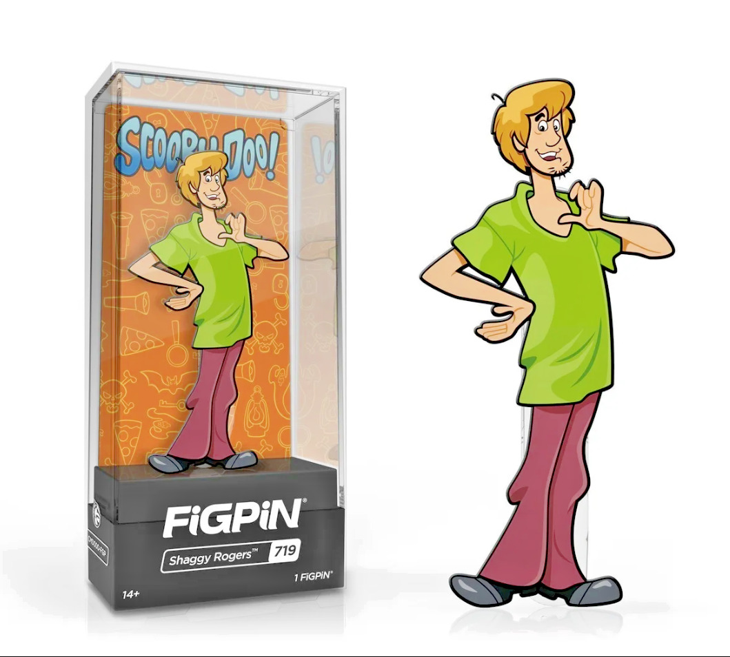 FiGPiN Scooby-Doo - Shaggy Rogers #719 - Shaggy FiGPiN NIB unclaimed