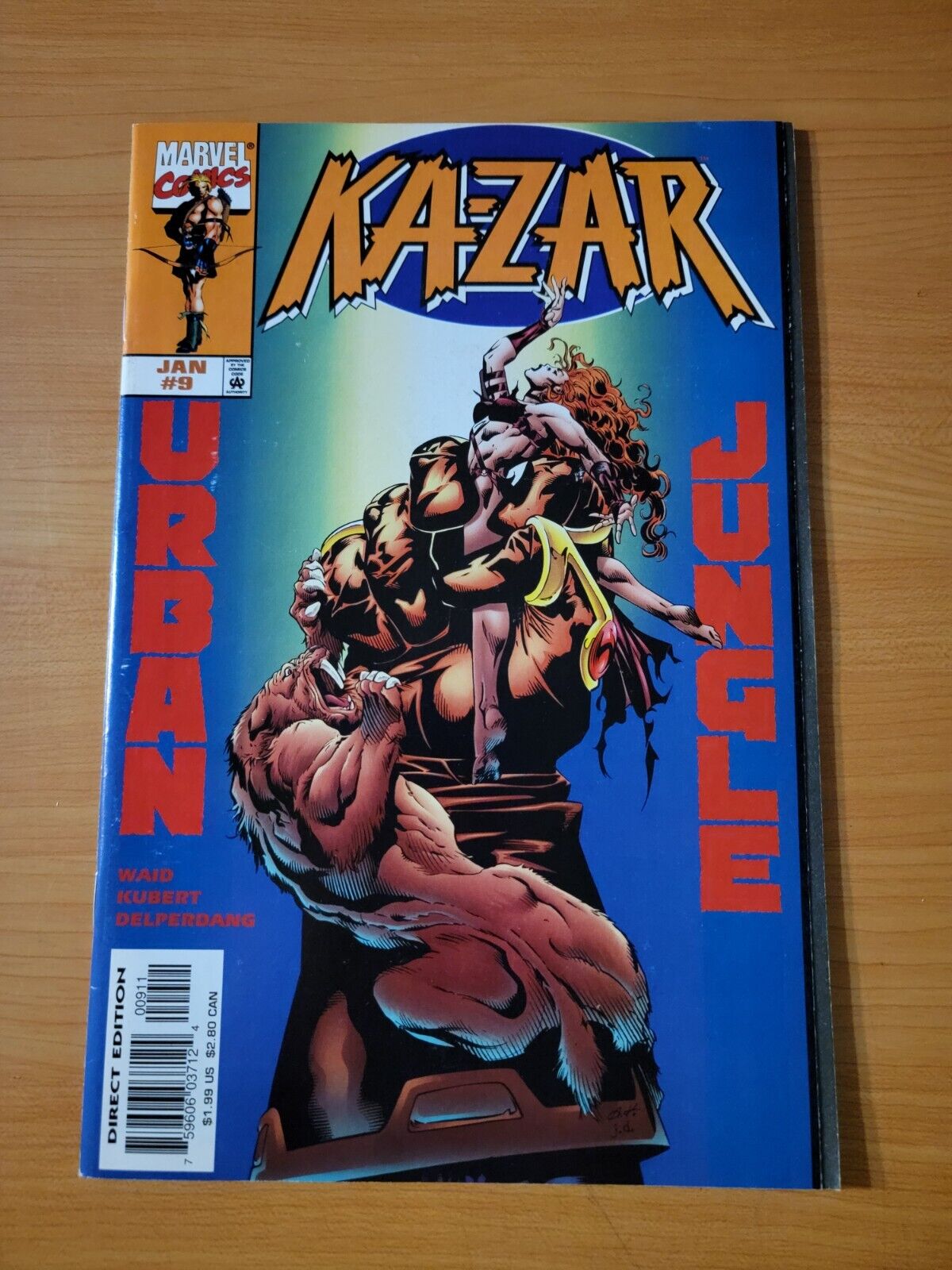 Ka-Zar #9 ~ NEAR MINT NM ~ 1998 Marvel Comics