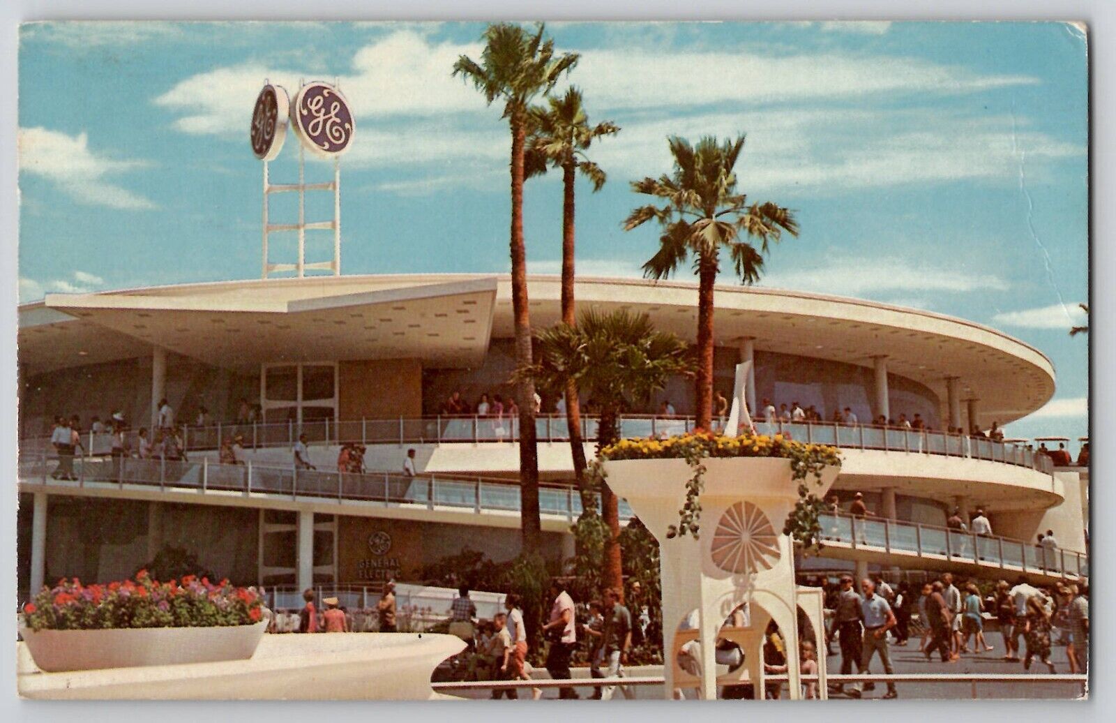 Disneyland Anaheim CA GE Carousel of Progress Tomorrowland Postcard 1970