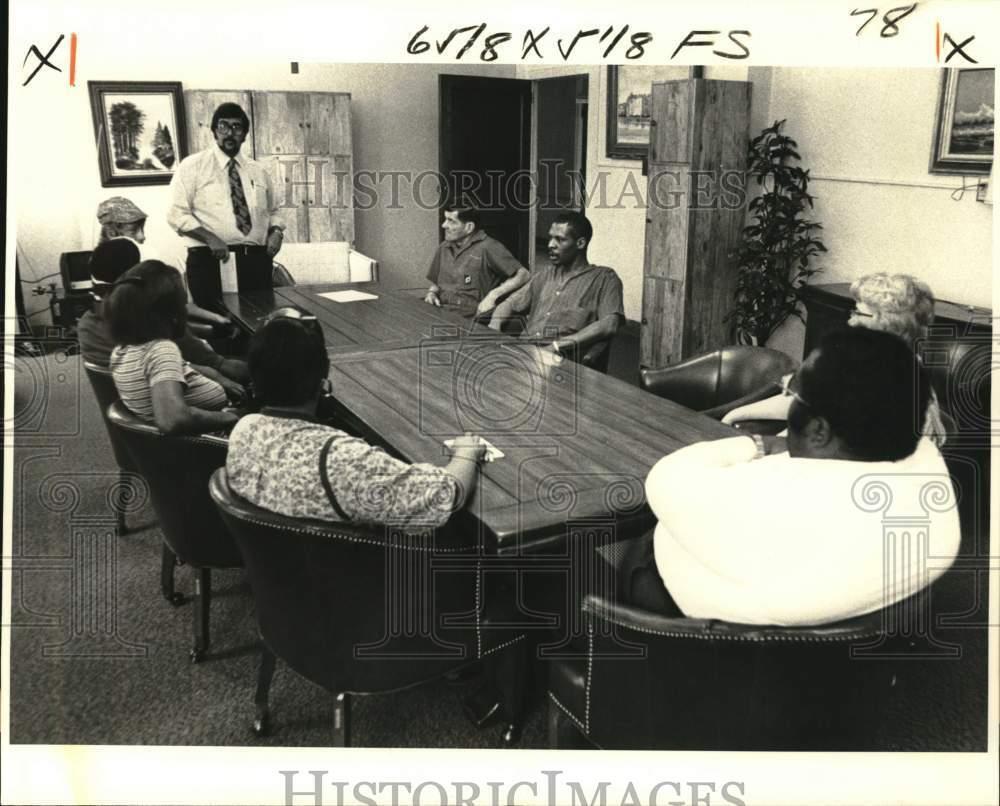 1979 Press Photo New Orleans Charity Hospital group therapy session - noc61381