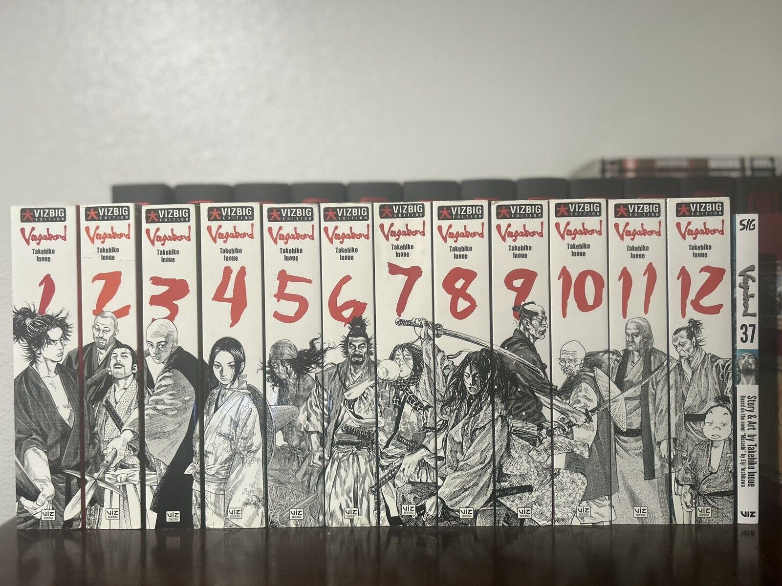 Vagabond Vizbig Manga English Volumes 1-12 + 37 Complete