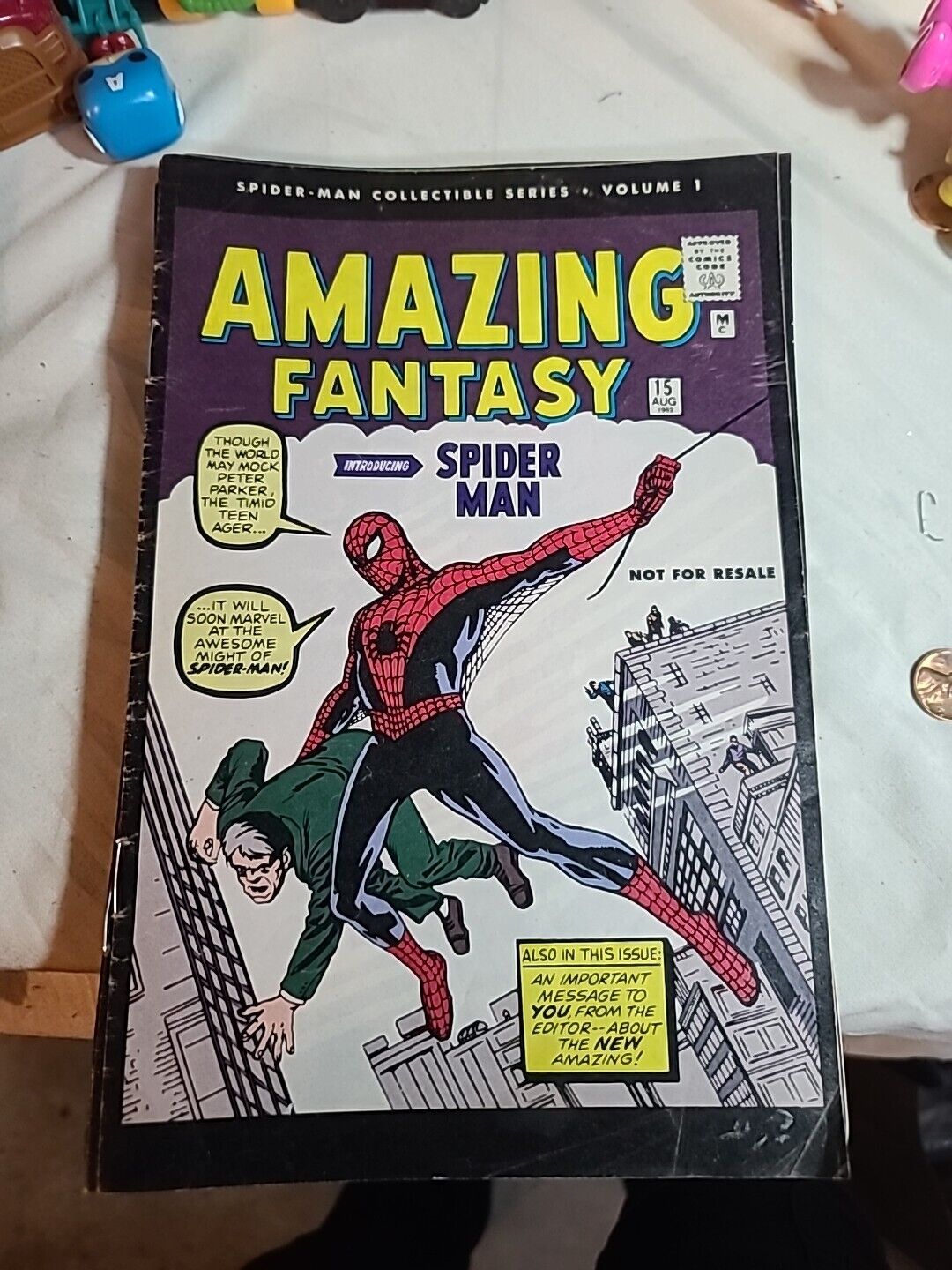 1-23 AMAZING FANTASY  Facsimile Edition Reprints 1st appearance of Spider-Man 
