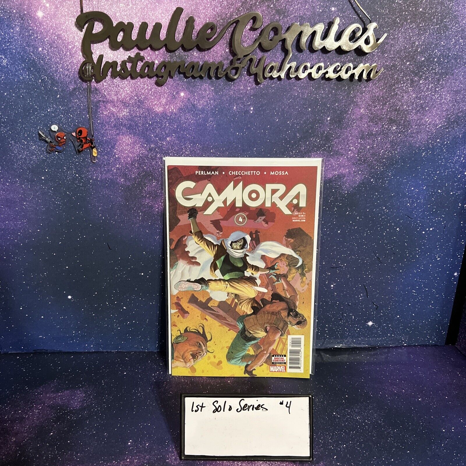 Gamora #4 1st Solo series Marvel Comics HTF Hot Series book