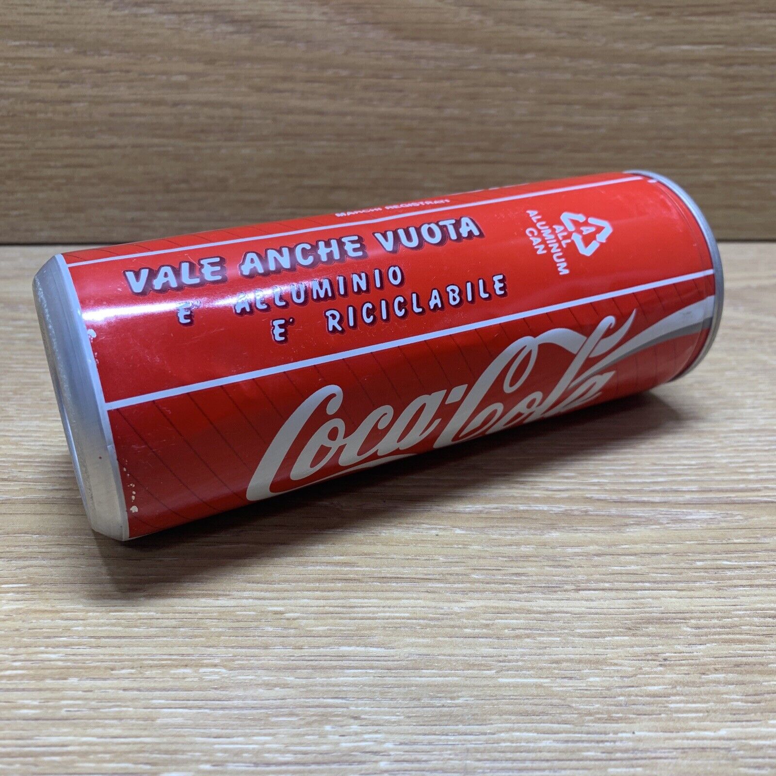 Vintage Coca Cola Can  Italian Aluminum Pull Tab