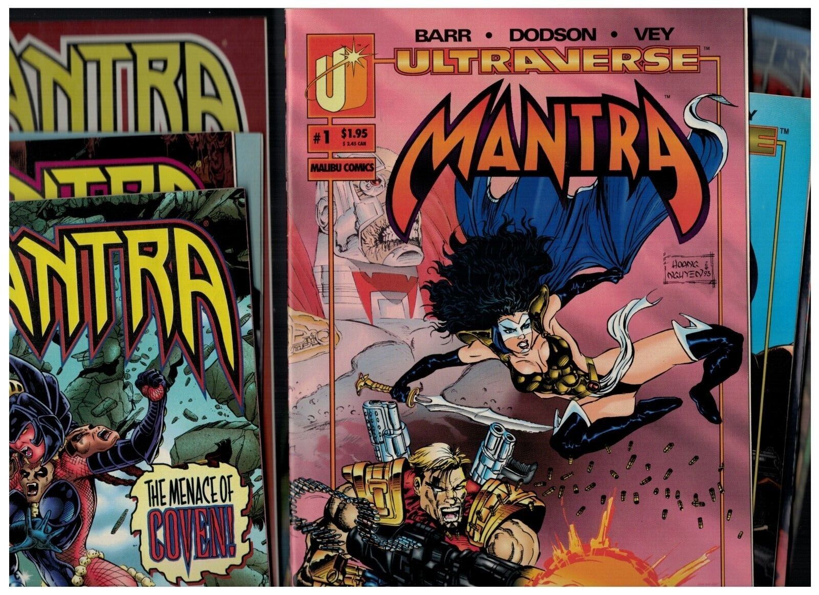 LOT: MANTRA 1-9, 11-14, 18, 20-24 (1993), MANTRA 1, 2, 3, 5, 6 (1995) +BLCK SEPT