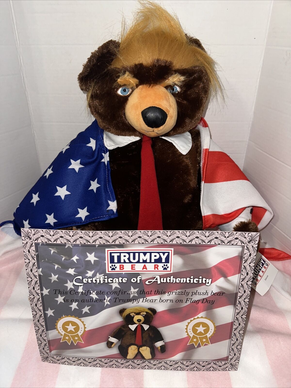 Trumpy Bear Deluxe 1st Ed 2017 Donald Trump MAGA 22\