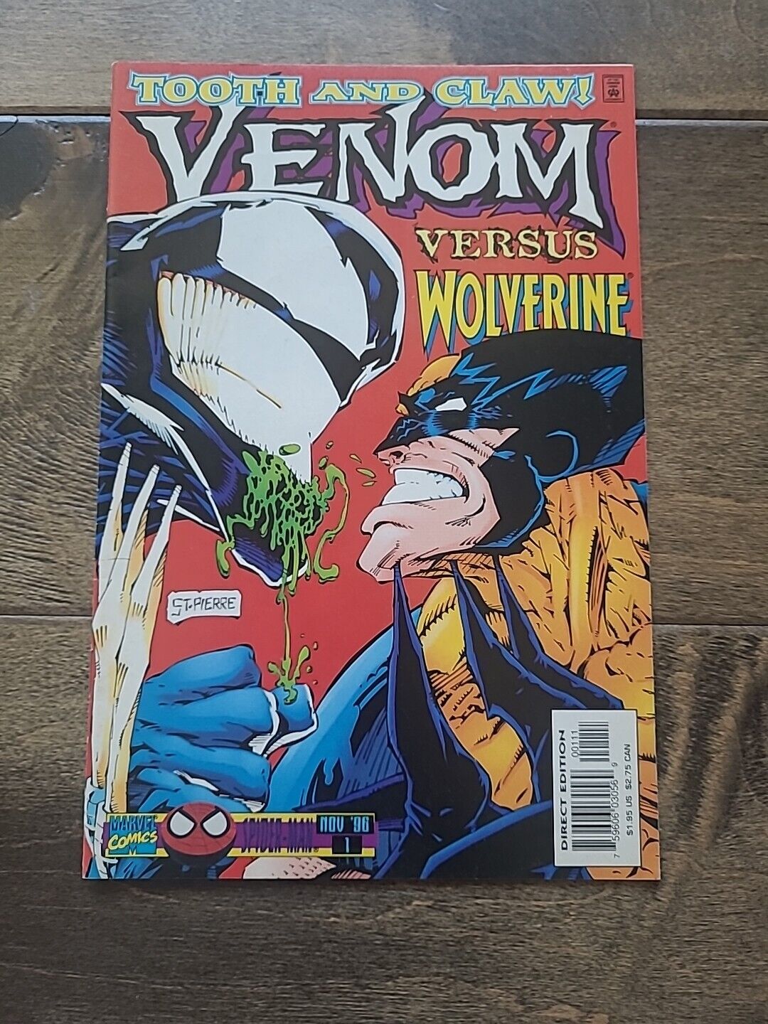 VENOM Tooth & Claw vs Wolverine #1