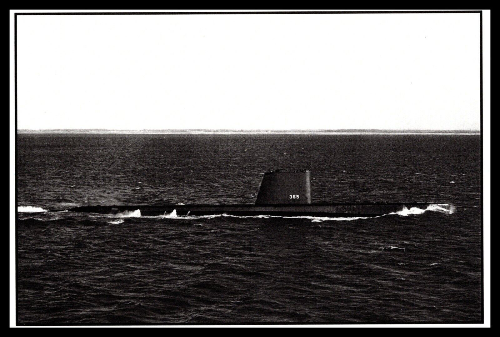 Postcard USS Hardhead SS-365